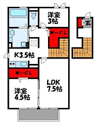 JR鹿児島本線 古賀駅 徒歩2分 2階/-