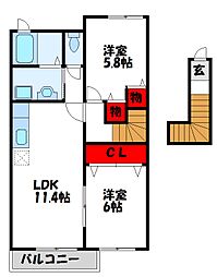 プルニエII 2階