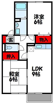 サンハイム田熊_間取り_0