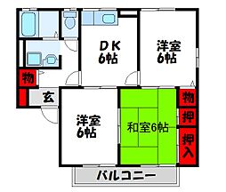 セジュール東山田IIA棟 1階