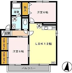 エストハウス C 2階/202