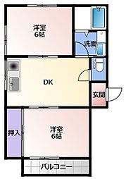 太田ハイツA 2階