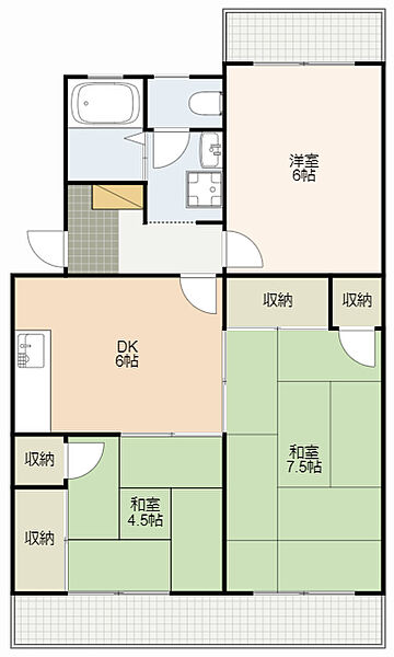 同じ建物の物件間取り写真 - ID:222016613940