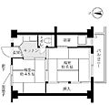 ビレッジハウス上島1号棟1階3.4万円
