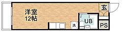 リアライズ浜松 ワンルームの間取図画像