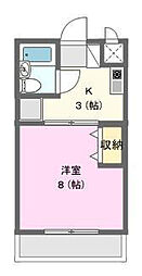 ハイツ光洋 1Kの間取図画像