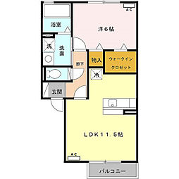 リビングタウン桃の里　Ｃ 2階