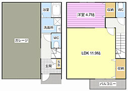 La Vieガレージ舞阪 1階