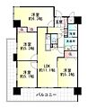 ラル・シティ白鳥弐番館2階1,680万円