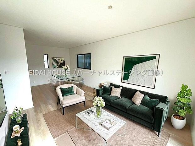 バーチャルステージング画像