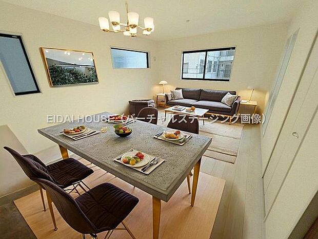 バーチャルステージング画像