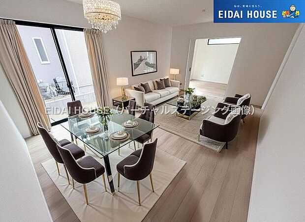 バーチャルステージング画像