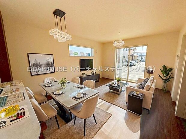 バーチャルステージング画像