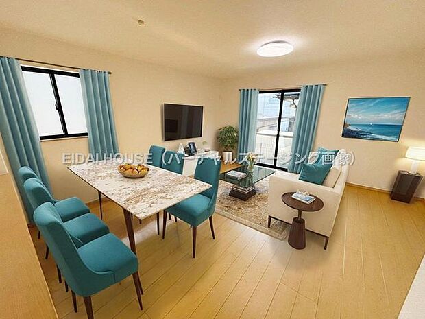 バーチャルステージング画像