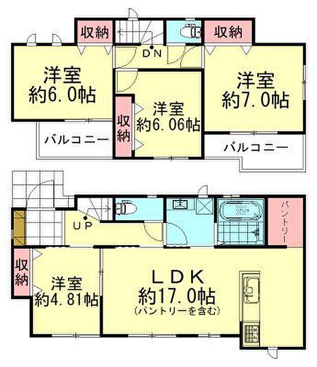 間取図（平面図）