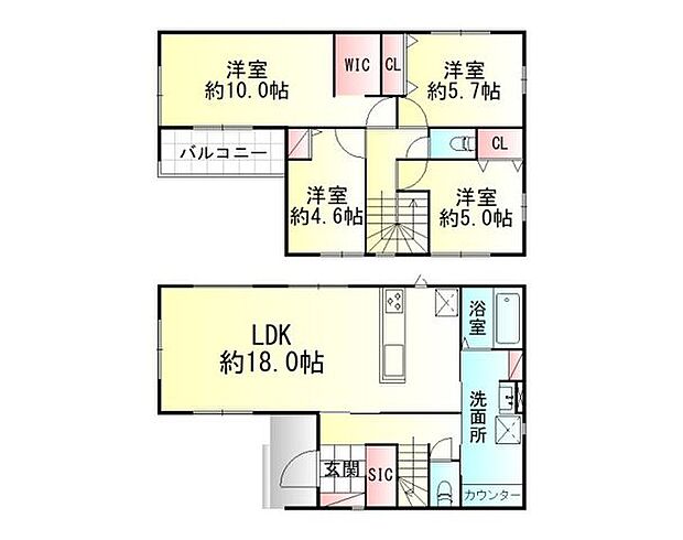 間取図（平面図）