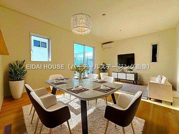 バーチャルステージング画像