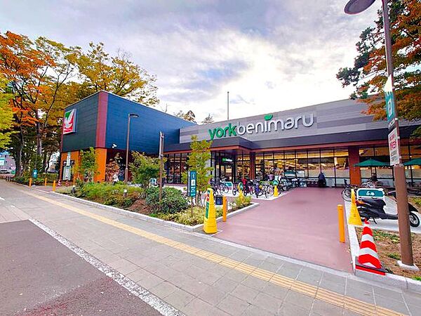 ヨークベニマル仙台上杉店 徒歩7分。 490m