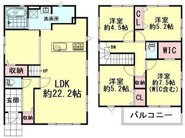 間取図（平面図）