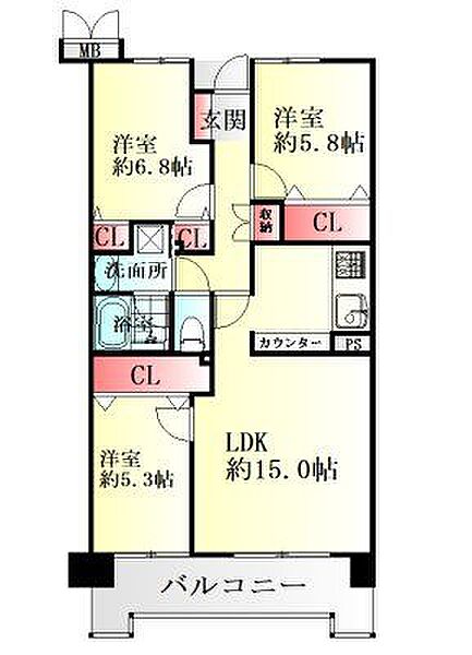 間取り：304000346246