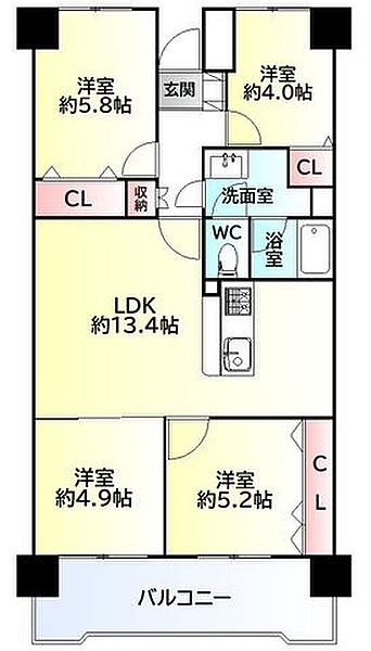 間取り：304000346856