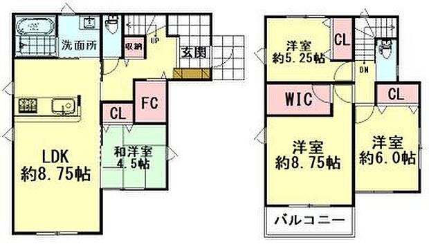 間取図（平面図）