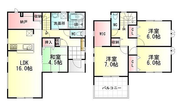 間取図（平面図）