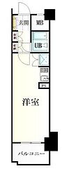 ダイアパレスステーションプラザ五橋 ワンルームの間取図画像
