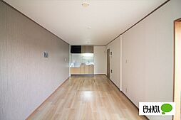 JR東海道・山陽本線 米原駅 徒歩9分の賃貸アパート 1階2LDKのリビング/ダイニング