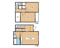 JR北陸本線 河毛駅 徒歩25分の賃貸テラスハウス