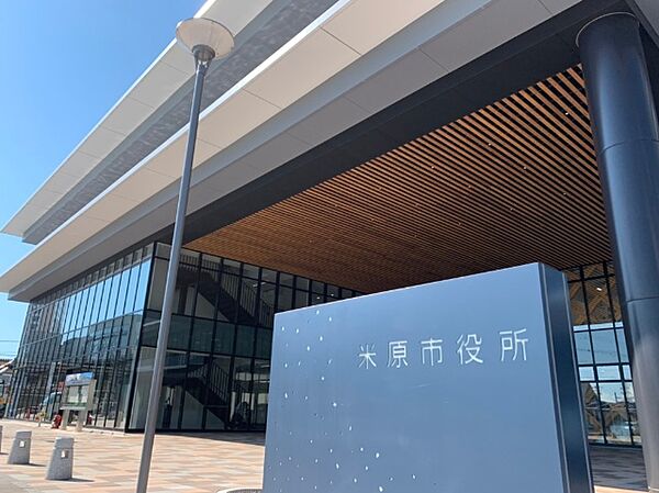 役所「米原市役所まで4146m」