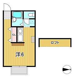 間取図画像 ワンルーム