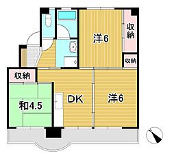 間取図画像 3DK