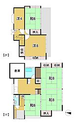 宮本町住宅 6DKの間取り