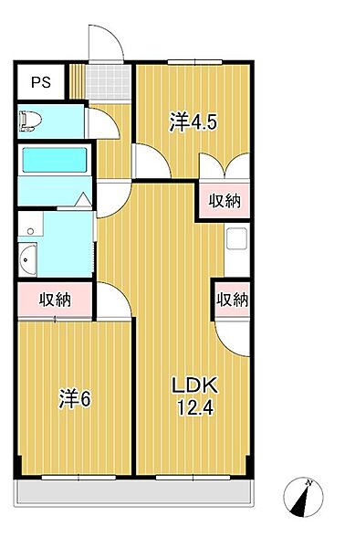 同じ建物の物件間取り写真 - ID:208009052424