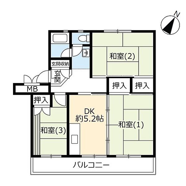 同じ建物の物件間取り写真 - ID:211043892331