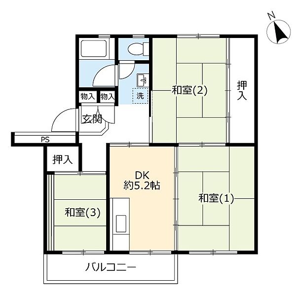 同じ建物の物件間取り写真 - ID:211047285281