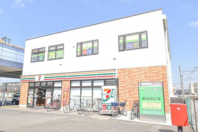 コンビニ「セブンイレブン北坂戸駅西口店まで887ｍ」