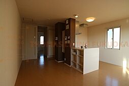 グレイス仁 102 1階1LDKのリビング/ダイニング