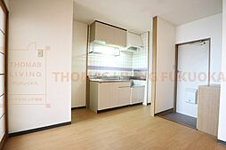 サンヒルズ中島 201 2階2DKのリビング/ダイニング