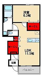 リル・グラース 1階/105