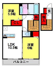 ロゼフェアリー 2階