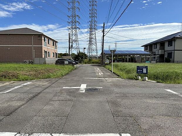 前面道路含む現地写真