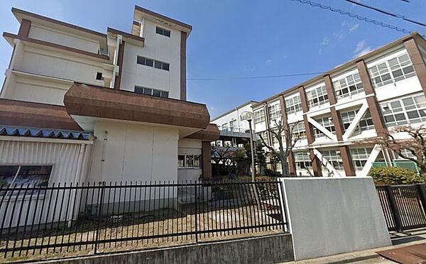 北部中学校 350m