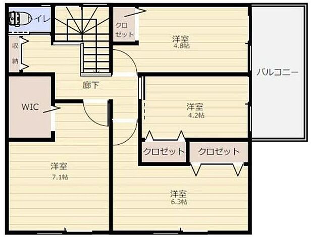 2階間取り図