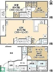 Kolet蒲田#11 1階12SLDKの間取り