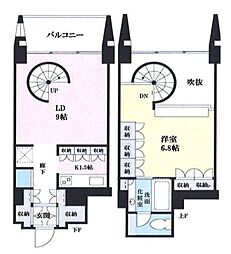 Ｎ3ユニテ 7階1LDKの間取り