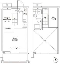 間取図画像 ワンルーム