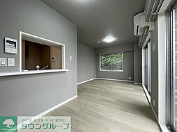 アエラス石川台 406 4階1LDKのリビング/ダイニング