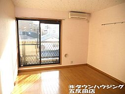 ヴィラ・グレイス 202 2階1Kのリビング/ダイニング